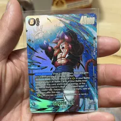Bandai Dragon Ball Super FB09 Lot Gogeta Gogeta BR Gogeta GT SCR Foil 3 Cards - Image 4
