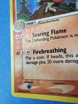 Combusken 31/100 - Reverse Holo EX Crystal Guardians - 2006 Pokemon TCG Card!! - Image 4