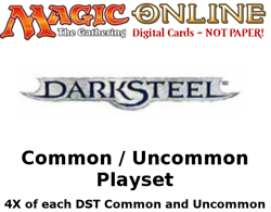 MTGO Magic Online DST Darksteel Playset 440 Cards 4x Common/Uncommon - Image 1
