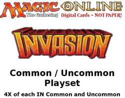 MTGO Magic Online IN Invasion Playset 960 Cards 4x Common/Uncommon - Image 1