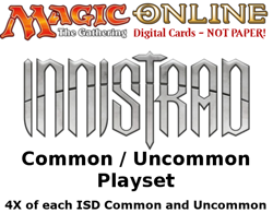 MTGO Magic Online ISD Innistrad Playset 756 Cards 4x Common/Uncommon/Basic Land - Image 1
