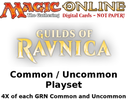 MTGO Magic Online GRN Guilds of Ravnica Playset 764 Cards 4x Common/Uncommon - Image 1