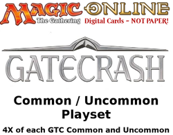 MTGO Magic Online GTC Gatecrash Playset 724 Cards 4x Common/Uncommon - Image 1