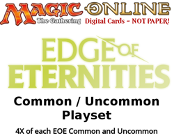 MTGO Magic Online EOE Edge of Eternities 4x Common/Uncommon Playset 784 Cards - Image 1