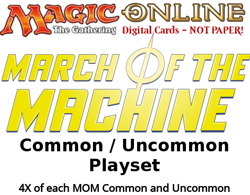 MTGO Magic Online MOM March of the Machine Playset 804 Cards 4x C/U - Image 1