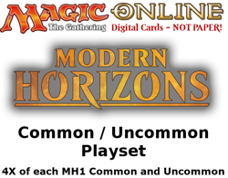 MTGO Magic Online MH1 Modern Horizons Playset 724 Cards 4x Common/Uncommon - Image 1