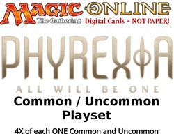 MTGO Magic Online ONE Phyrexia All Will Be One Playset 764 Cards 4x C/U - Image 1