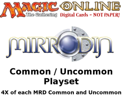 MTGO Magic Online MRD Mirrodin Playset 872 Cards 4x Common/Uncommon - Image 1