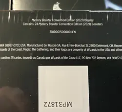4 Mystery Booster - Booster Box (Convention Edition 2021) FactorySealedFREEship! - Image 2