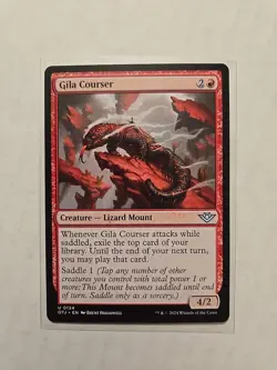 Gila Courser - Outlaws of Thunder Junction - LP - Uncommon - Creature - MTG - Image 1