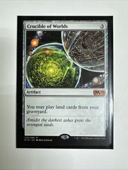 Crucible of Worlds M19 NM MTG - Image 1