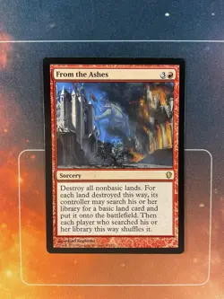 From the Ashes - Commander 2013 - Magic the Gathering - MTG - Image 1