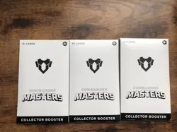 Magic: The Gathering – Commander Masters COLLECTOR Booster Pack Lot Of 3 - Image 1