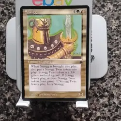 Magic: The Gathering Stangg Legends Creature Red Green Rare Regular Poole 1994 … - Image 1