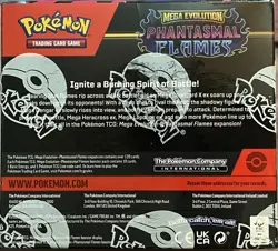 Pokemon Mega Evolution Phantasmal Flames Booster Box Brand New & Sealed - Image 2