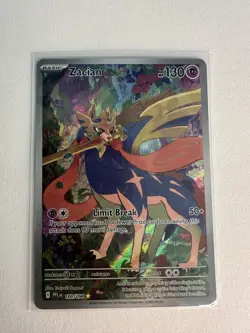 Zacian - 100/094 Phantasmal Flames Illustration Rare Pokemon - NM/MINT - Image 1