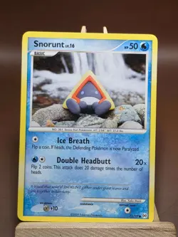 HP/DMG Pokemon Snorunt 75/99 Arceus Regular - Image 1