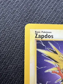 Pokemon TCG Zapdos 30/62 Fossil Set Rare Vintage 1999 Non Holo - LP - Image 2