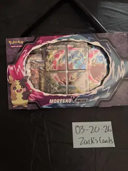 Pokemon TCG Morpeko V-Union Special Collection Box English Promo Brilliant Stars - Image 1