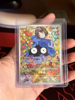 Erika's Tangela 218/217 Ascended Heroes Illustration Rare IR Pokemon TCG NM - Image 3