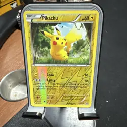 Pokemon Pikachu Breakthrough 48/162 60 HP Common Reverse Holo Basic English - Image 1