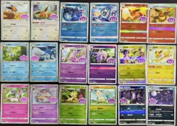 Eeveelution Stamped Holo Pokemon Gem Pack Vol.2 CBB2C Eevee Umbreon Lot 18 NE40 - Image 1