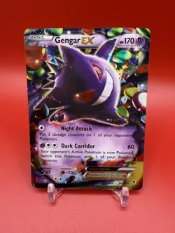 Pokemon TCG Gengar EX 34/119 XY - Phantom Forces Holo NM - Image 1