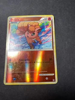 Vulpix Unleashed 68/95 Reverse Holo Pokemon TCG RARE - Image 1