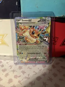 Eevee ex 075/131 - Prismatic Evolutions Play! Prize Pack Series 7 Pokemon TCG - Image 1