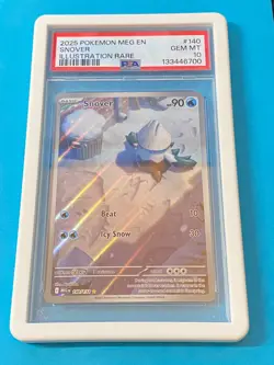 Snover Illustration Rare PSA 10 Gem Mint | MEG #140 | Bumper Guard - Image 1