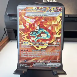 Twilight Masquerade Hearthflame Mask Ogerpon ex 212/167 SIR Pokemon NM/M - Image 1
