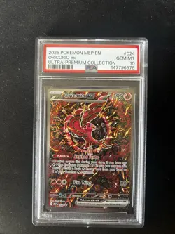 Pokemon 2025 Oricorio ex 024 Full Art Ultra-Premium Collection GEM MINT PSA 10 - Image 1