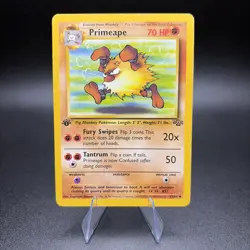 Pokemon Primeape 43/64 First Edition Jungle Regular - Image 1