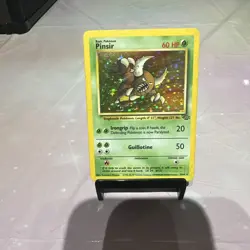 Authentic Pokemon TCG Pinsir Jungle 9/64 Holo Rare - Image 1