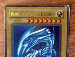 Yugioh Blue-Eyes White Dragon SDK-001 Starter Deck: Kaiba PSA 1 Contender - Image 2