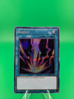 Yu-Gi-Oh! Raigeki TN19-EN010 Prismatic Secret Rare - Image 1