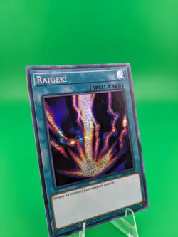 Yu-Gi-Oh! Raigeki TN19-EN010 Prismatic Secret Rare - Image 2