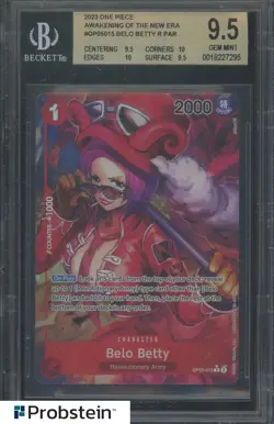 2023 One Piece Awakening of the New Era OP05-015 Belo Betty Rare BGS 9.5 - Image 1
