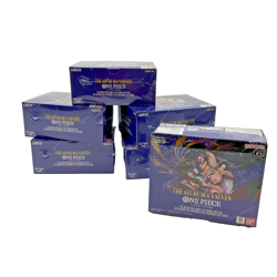 Lot of (6) One Piece TCG OP14-EB04 The Azure Sea's Seven Booster Boxes SEALED - Image 1