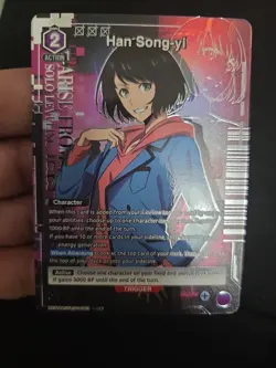 Union Arena Solo Leveling Han Song-Yi SR* Alt Art - Image 1