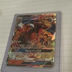 Pokemon TCG Charizard GX Full Art Ultra Rare Holo Sm-Burning Shadows 20/147 Card - Image 1