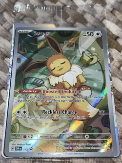 Pokemon TCG Eevee IR Scarlet And Violet Prismatic Evolutions Promo Card Sealed - Image 2