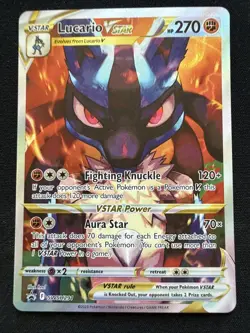 Lucario VSTAR SWSH291 SWSH: Sword & Shield Promo Cards Holo - Image 1