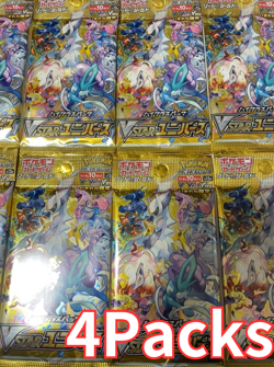 "4Packs" Pokemon Card Game Sword & Shield High Class Pack VSTAR Universe S12a - Image 1