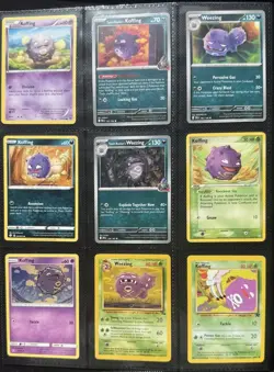Koffing and Weezing 9 Card Theme Lot Pokemon TCG - Image 1