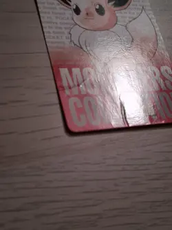 Eevee 1996 #133 Red Bandai Carddass Monsters Collection Pokemon Card Japanese HP - Image 2