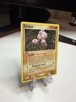 Pokemon Card - Tyrogue Unseen Forces 33/115 Rare - Yuka Morii - Image 2