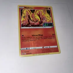 Moltres Swsh185 Brilliant Stars Build And Battle Pokemon Promo Card NM/M - Image 1