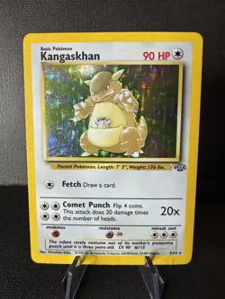Kangaskhan Jungle 5/64 - Unlimited Holo Rare Card - Pokemon Card TCG - Image 1