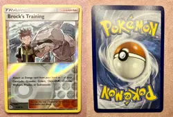 Brock's Training | 55/68 | Hidden Fates | 2019 Pokemon Card | Reverse Holo | NM - Image 3